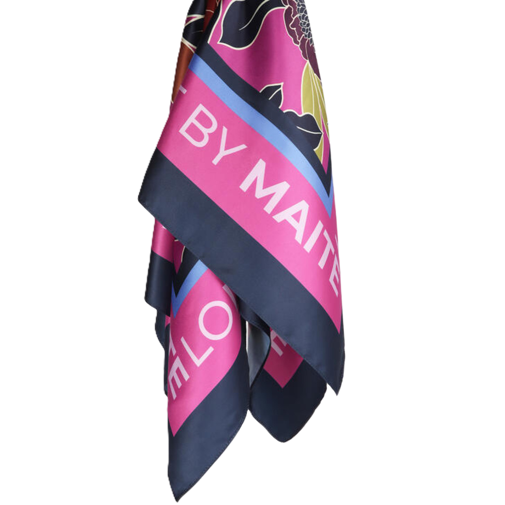 Flower Pattern Shawls Multi Flower Pattern Shawls Multi