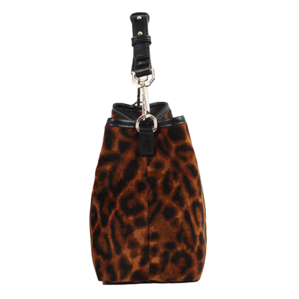 Luipaardprint Schoudertas Bruin 1 Luipaardprint Schoudertas Bruin 1