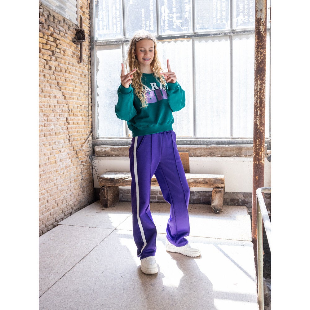 10Sixteen Sporty shiny pants Paars 10Sixteen Sporty shiny pants Paars