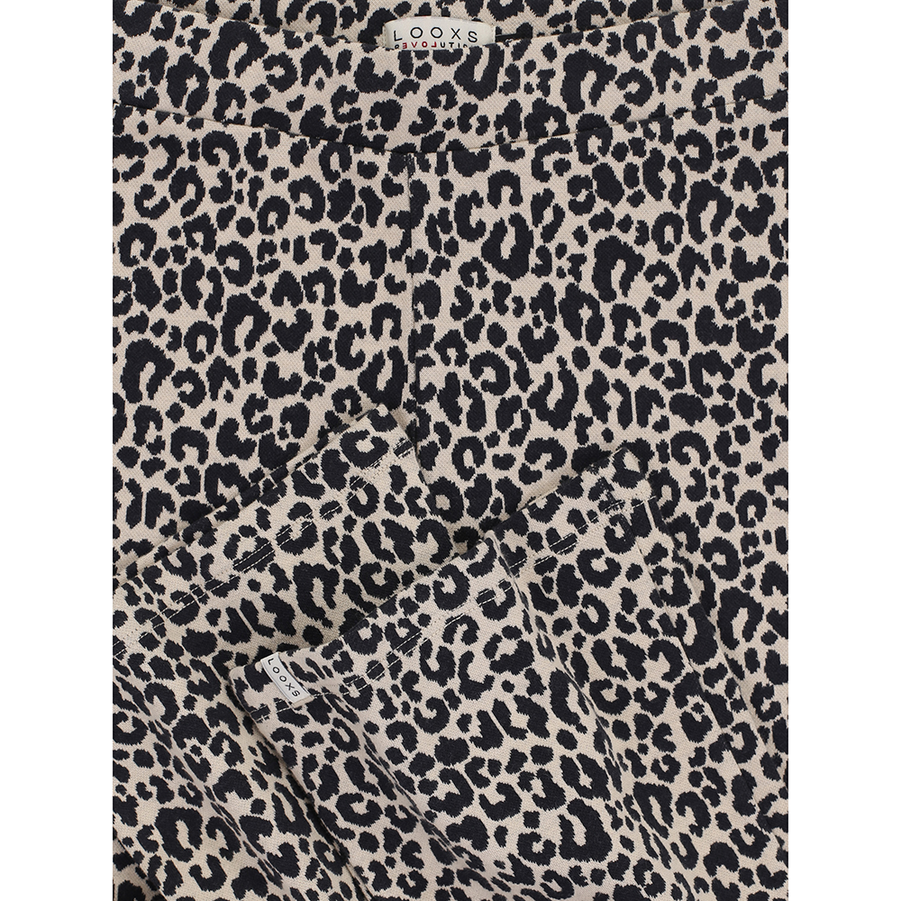 Little jaquard pants leopard Bruin 1 Little jaquard pants leopard Bruin 1