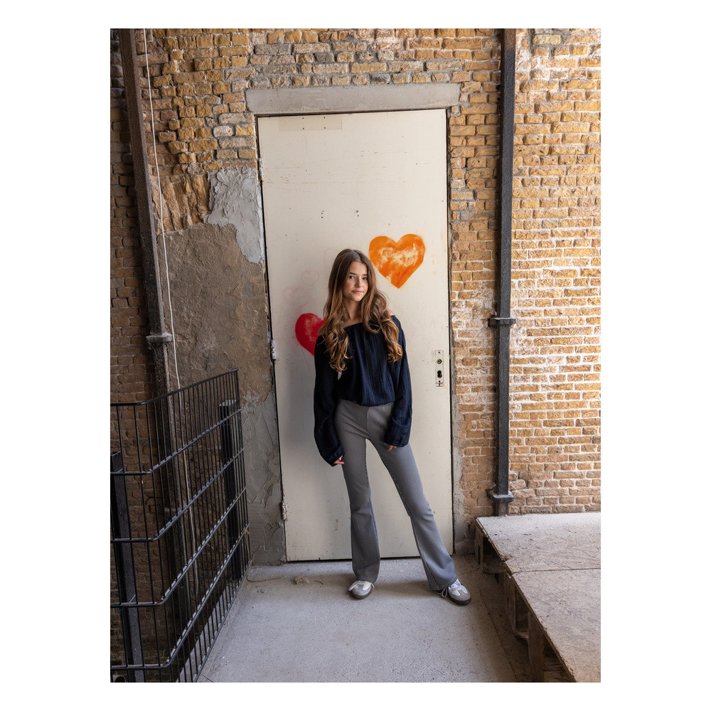 10Sixteen Fancy Lace Top Donker Blauw 10Sixteen Fancy Lace Top Donker Blauw