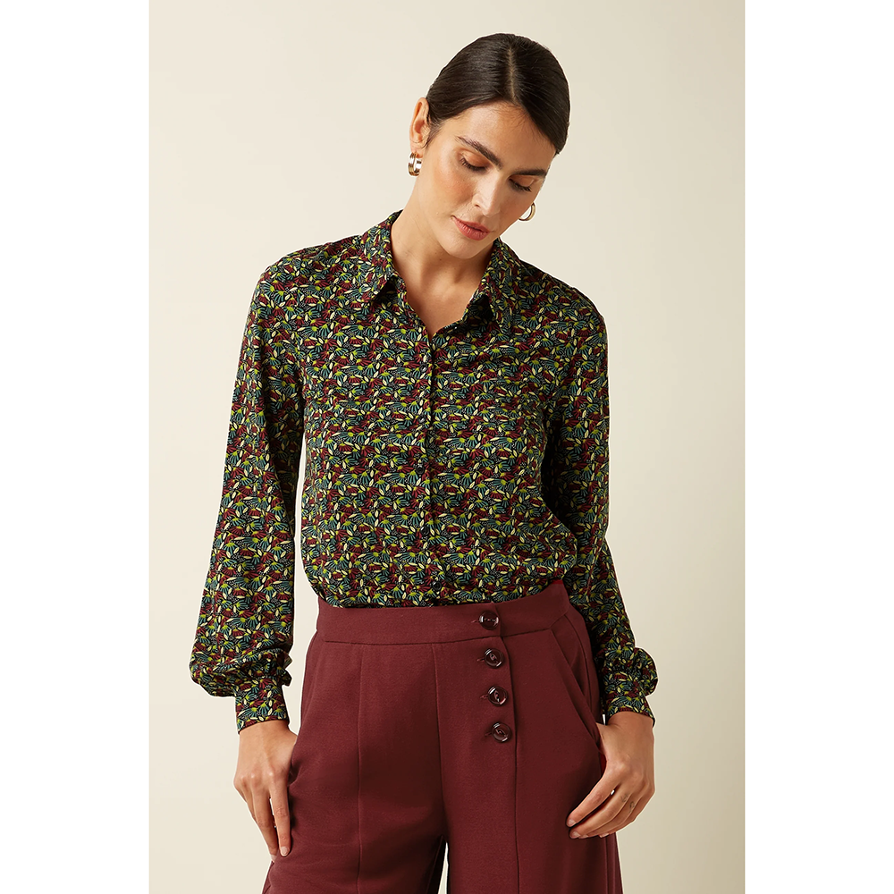 Maisie Blouse Mirth Jersey Rood Maisie Blouse Mirth Jersey Rood