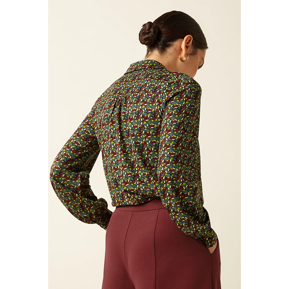 Maisie Blouse Mirth Jersey Rood Maisie Blouse Mirth Jersey Rood