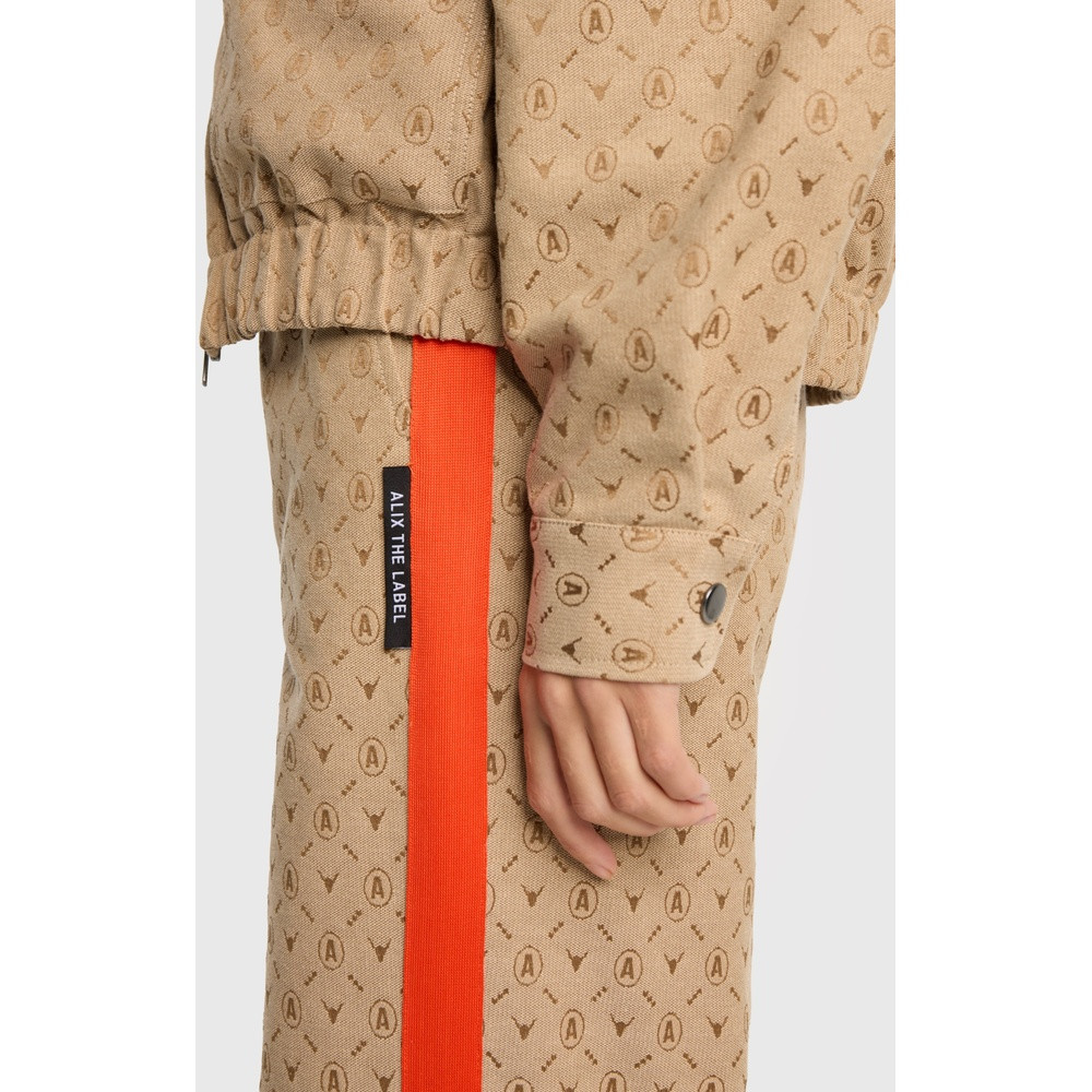 Ladies Woven Logo Pants Camel Ladies Woven Logo Pants Camel