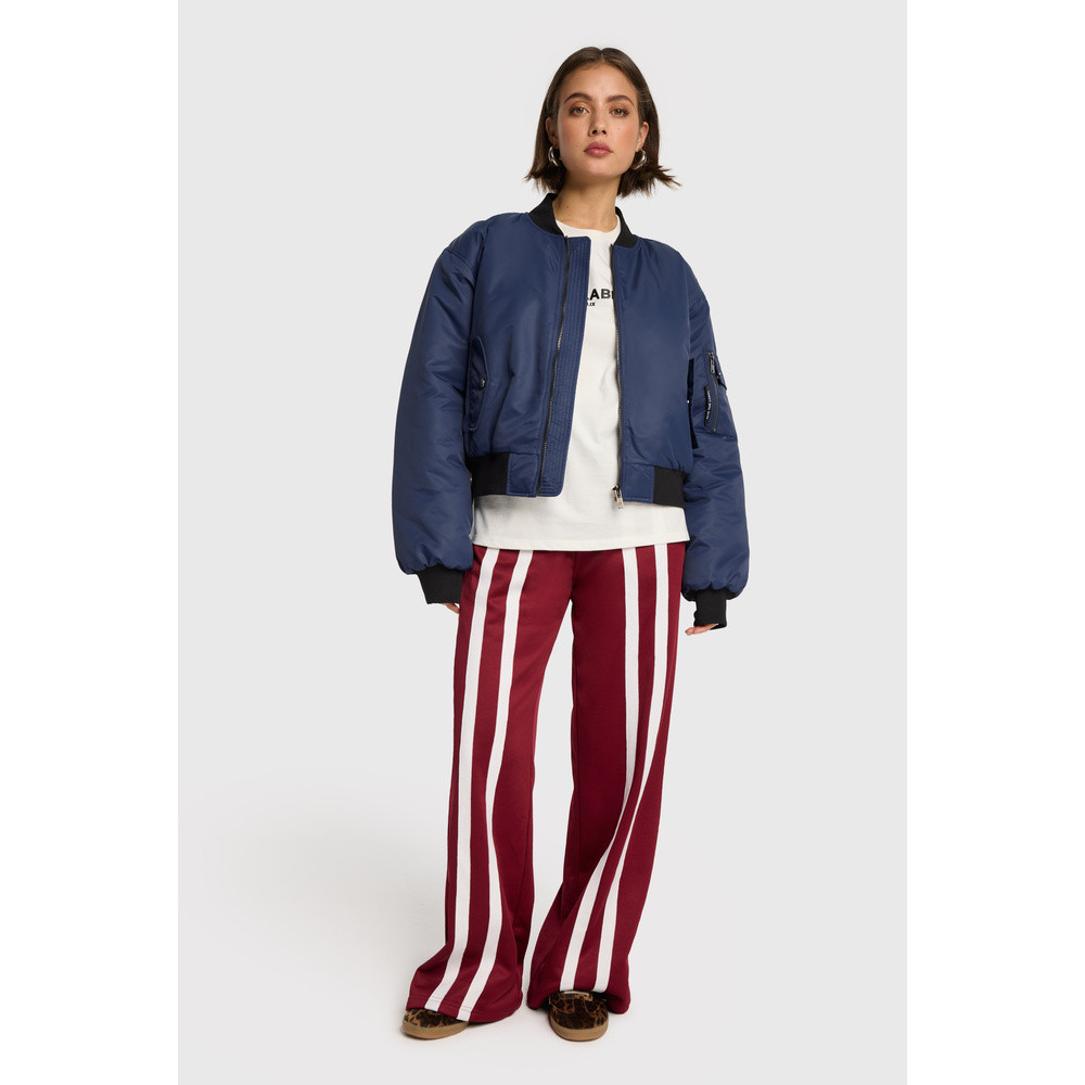 Ladies Knitted Training Sweat Pants Bordeaux Ladies Knitted Training Sweat Pants Bordeaux