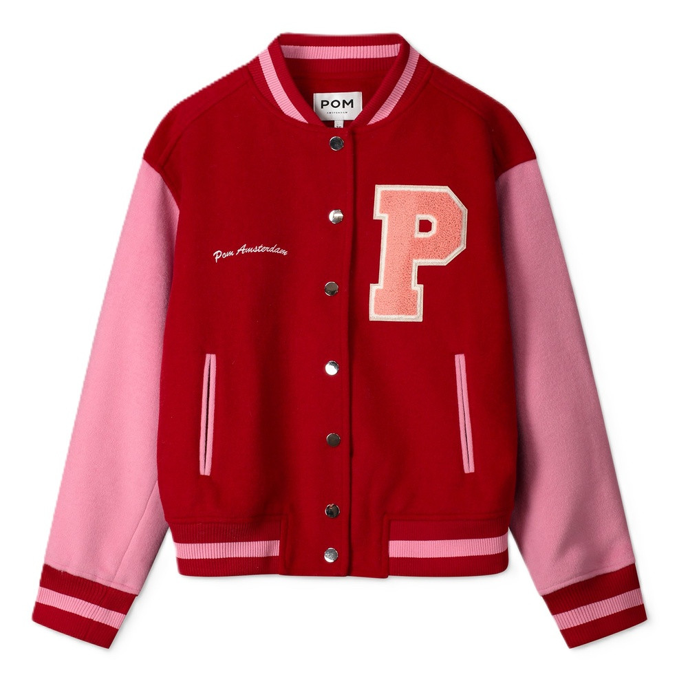 JACKET - Baseball Chili Red Rood JACKET - Baseball Chili Red Rood