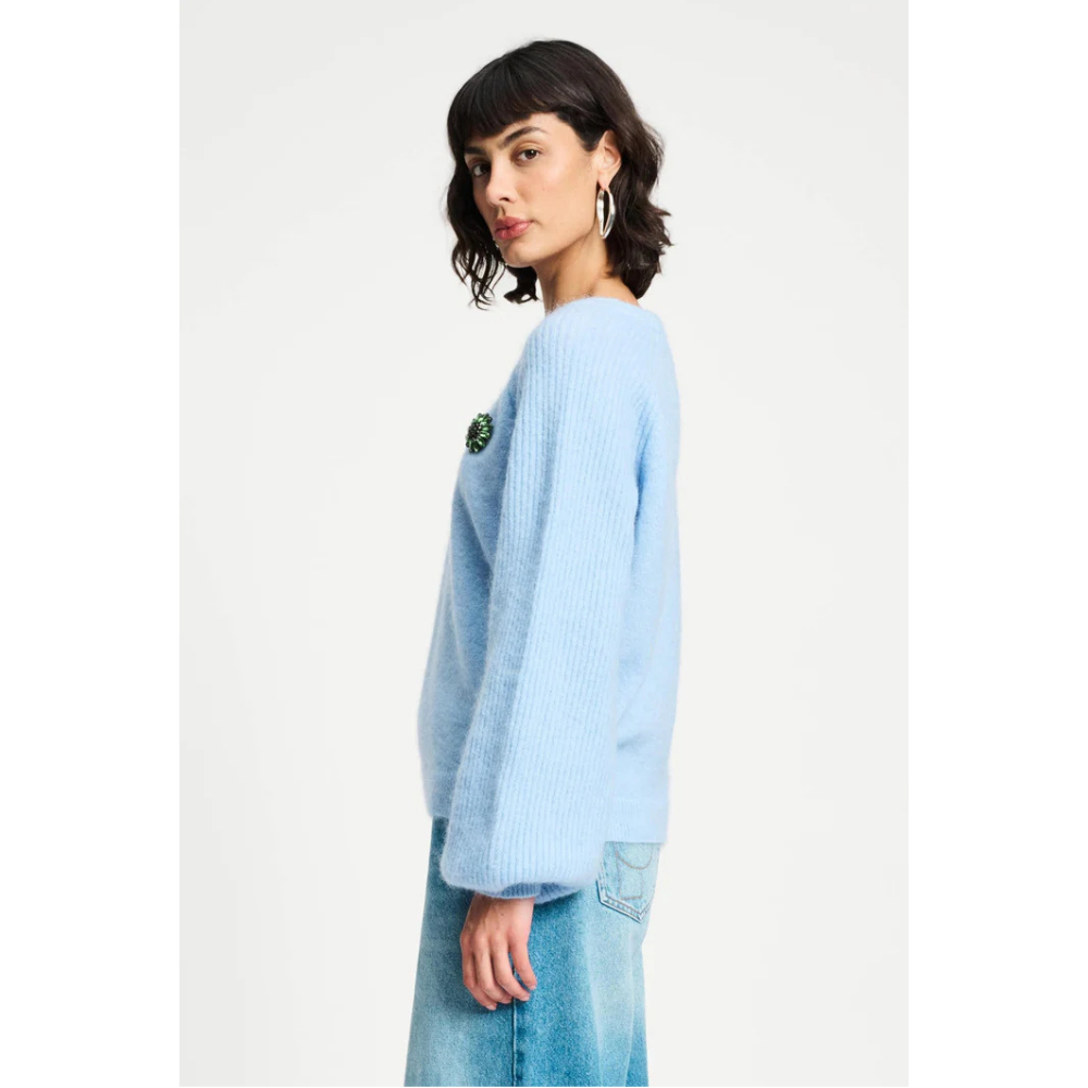 PULLOVER - Sky Blue Licht Blauw PULLOVER - Sky Blue Licht Blauw
