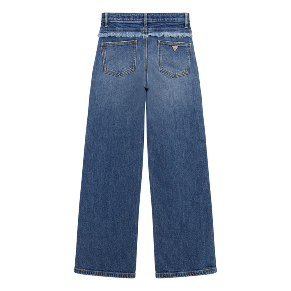 90S COMFORT DENIM PANTS WAISTBAND Blauw 90S COMFORT DENIM PANTS WAISTBAND Blauw