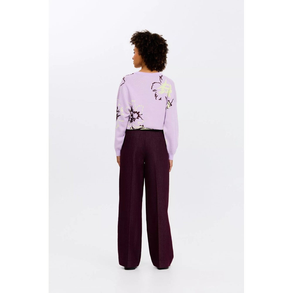 BLISS Long trousers non-de Paars BLISS Long trousers non-de Paars