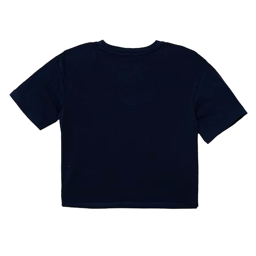 MIDI SS T-SHIRT CROPPED Donker Blauw MIDI SS T-SHIRT CROPPED Donker Blauw