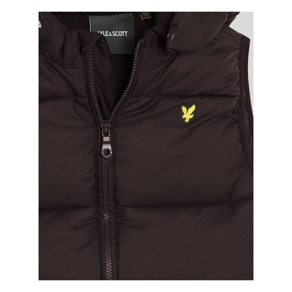 Ripstop Quilted Gilet Zwart 1 Ripstop Quilted Gilet Zwart 1