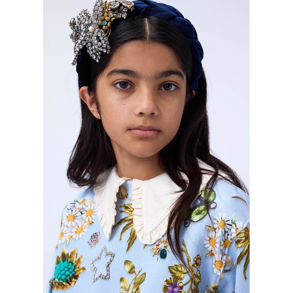 Marge Sweat shirt Royal Bling Licht Blauw Marge Sweat shirt Royal Bling Licht Blauw