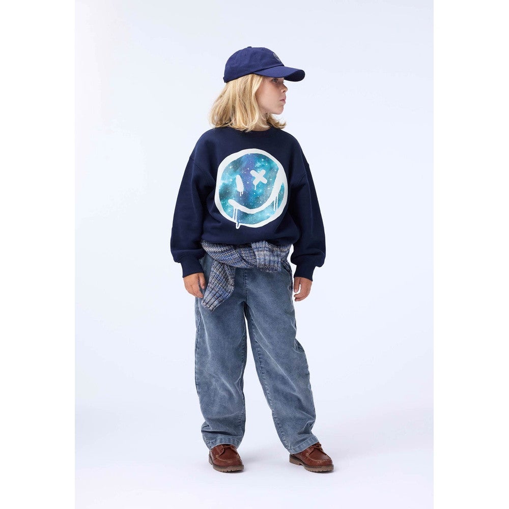 Mar Sweat shirt Drippy Galaxy Zwart 1 Mar Sweat shirt Drippy Galaxy Zwart 1