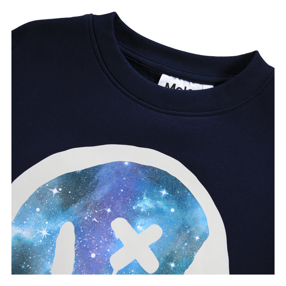 Mar Sweat shirt Drippy Galaxy Zwart 1 Mar Sweat shirt Drippy Galaxy Zwart 1