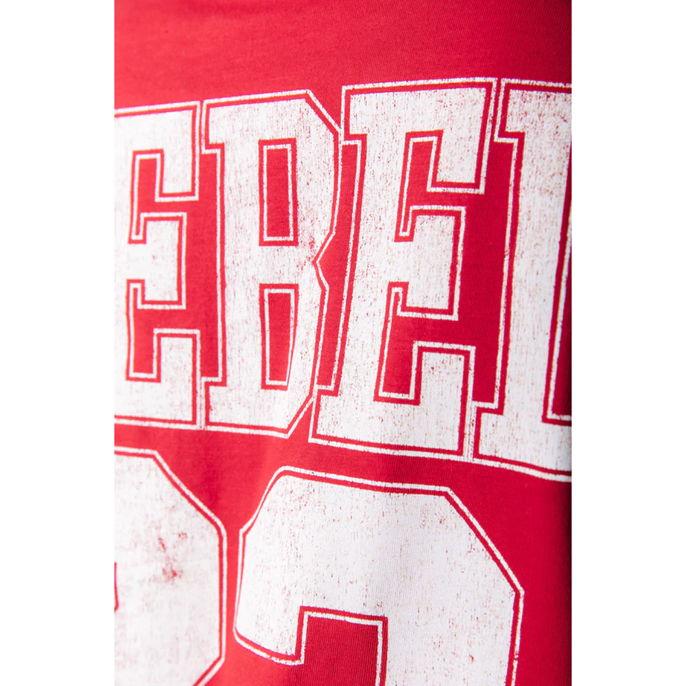 Rebel 23 Longsleeve Tee Cuff Rood Rebel 23 Longsleeve Tee Cuff Rood