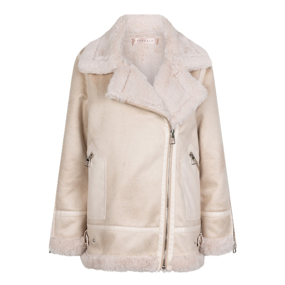 Jacket suedine long Beige Jacket suedine long Beige