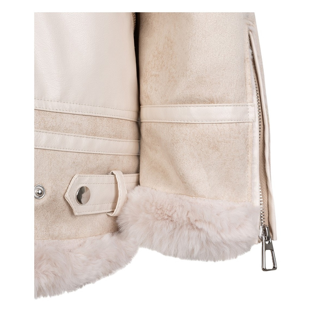 Jacket suedine long Beige Jacket suedine long Beige