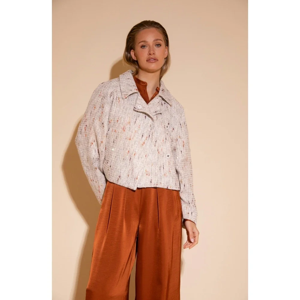 Tatum Jacket Off White Tatum Jacket Off White