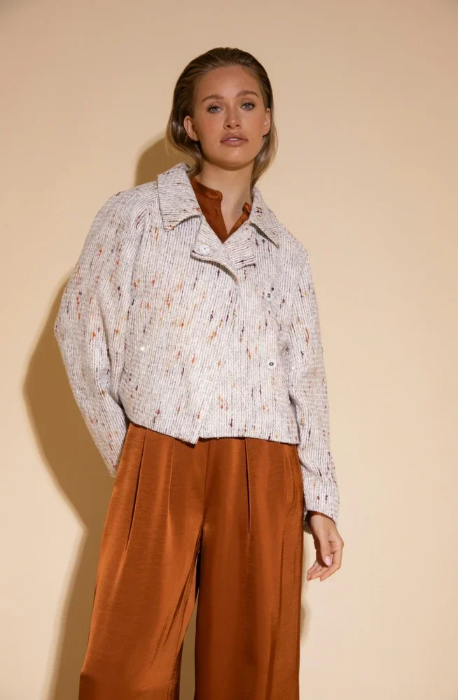 Tatum Jacket Off White Tatum Jacket Off White