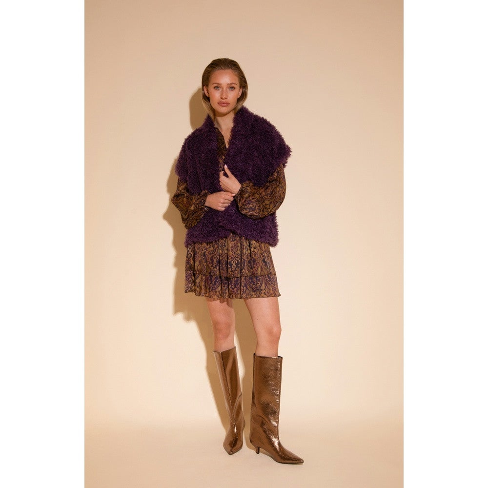 Bruna Gilet Paars Bruna Gilet Paars