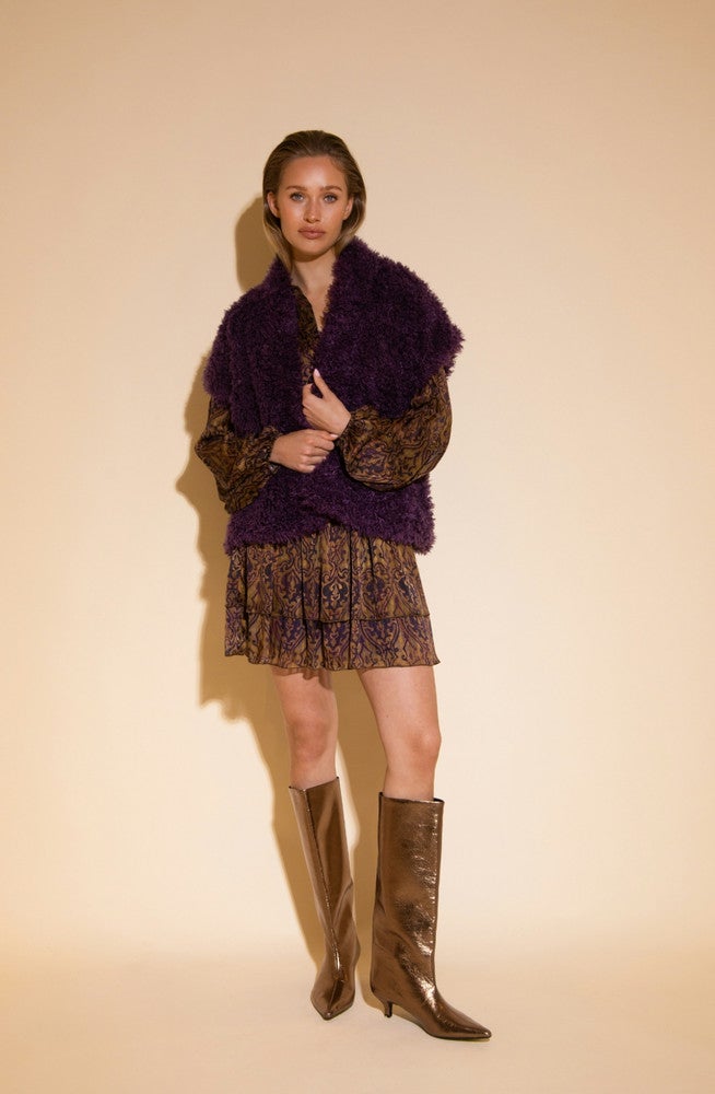 Bruna Gilet Paars Bruna Gilet Paars