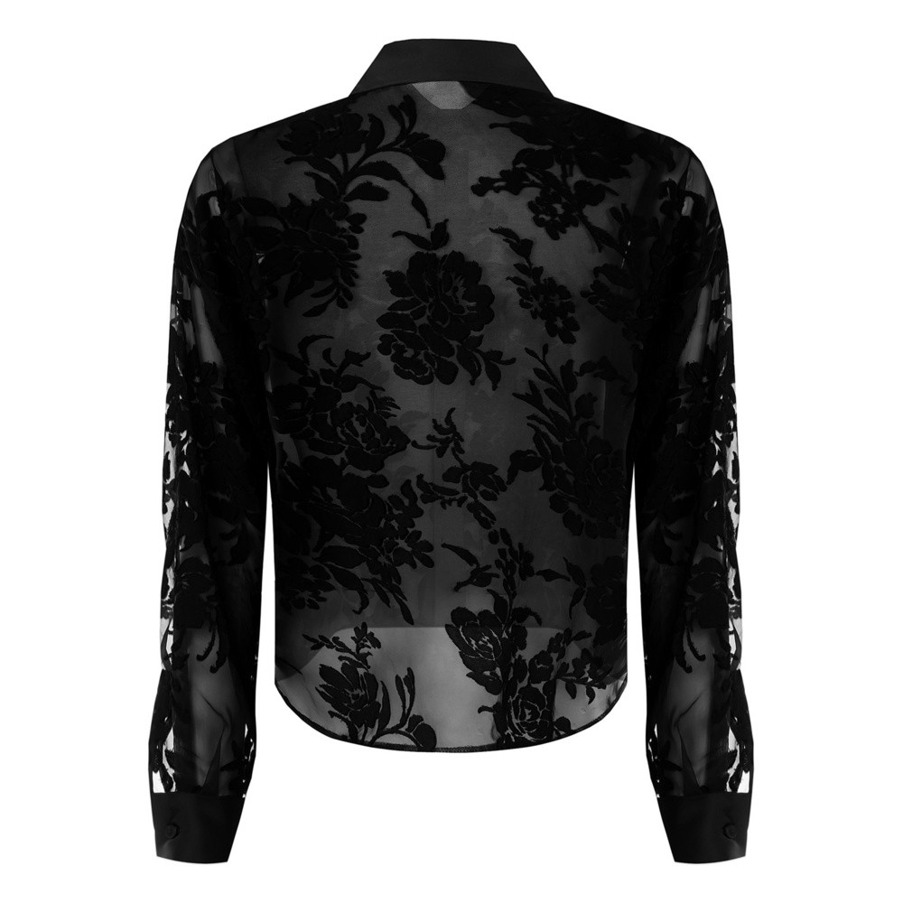 CFC0125114003 Cam Assimetrico Blouse Zwart 1 CFC0125114003 Cam Assimetrico Blouse Zwart 1