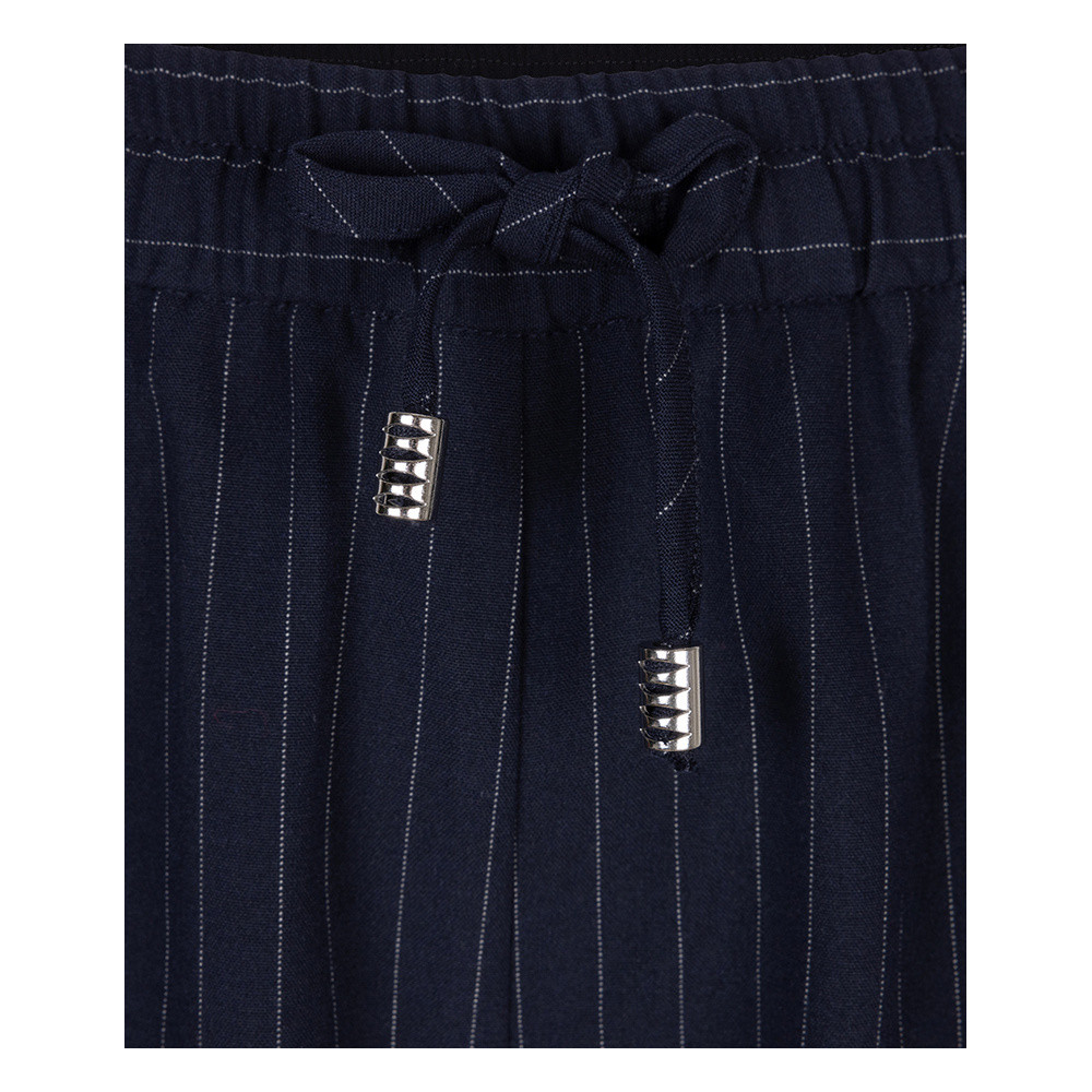Trousers drawstrings pinstripe Blauw Trousers drawstrings pinstripe Blauw
