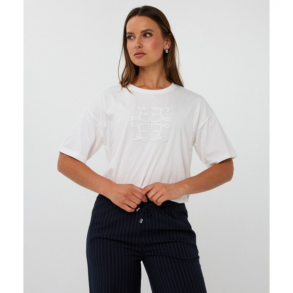 T-shirt wide monogram Off White T-shirt wide monogram Off White