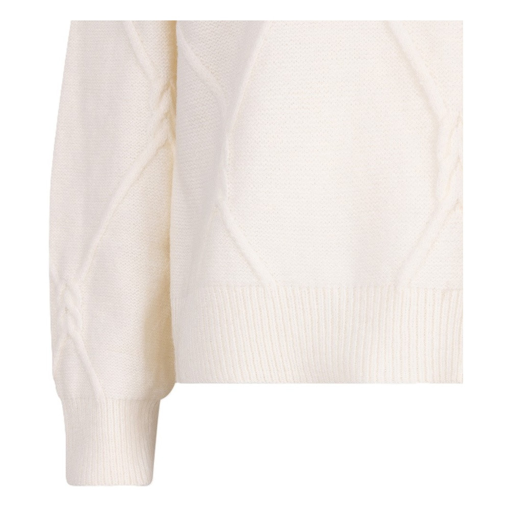Sweater cable square Off White Sweater cable square Off White