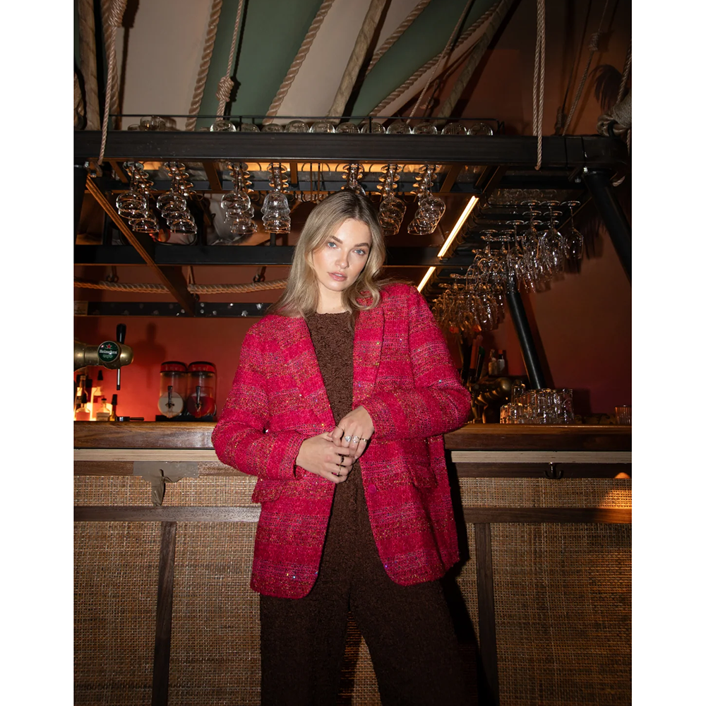 Olivia Blazer Roze Olivia Blazer Roze