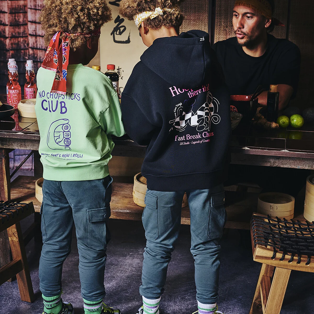 Maddox Hoodie Hoops Backprint Zwart 1 Maddox Hoodie Hoops Backprint Zwart 1