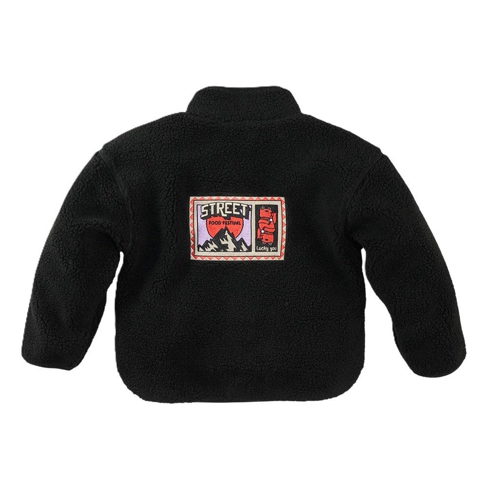 Kyzer Teddy Jacket Zwart 1 Kyzer Teddy Jacket Zwart 1