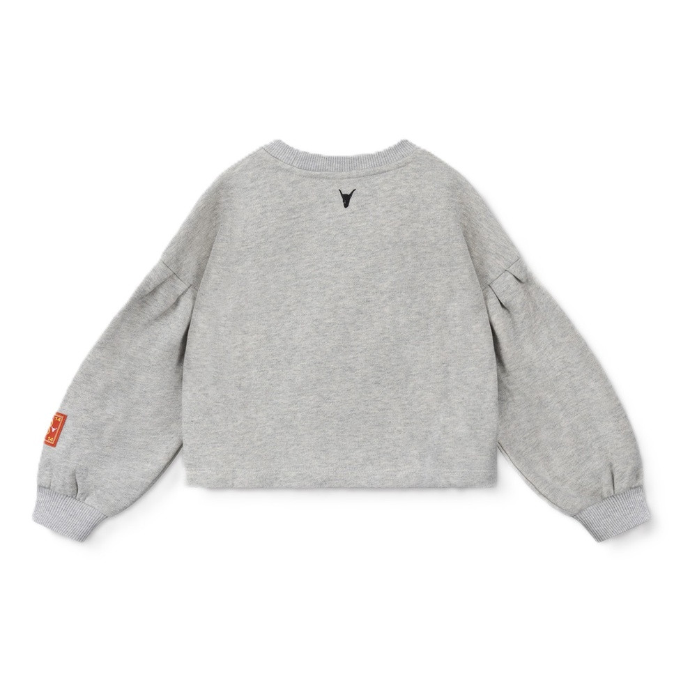 kids knitted strass logo sweater Grijs kids knitted strass logo sweater Grijs