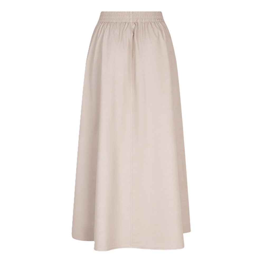 Skirt long lightweight PU Beige Skirt long lightweight PU Beige