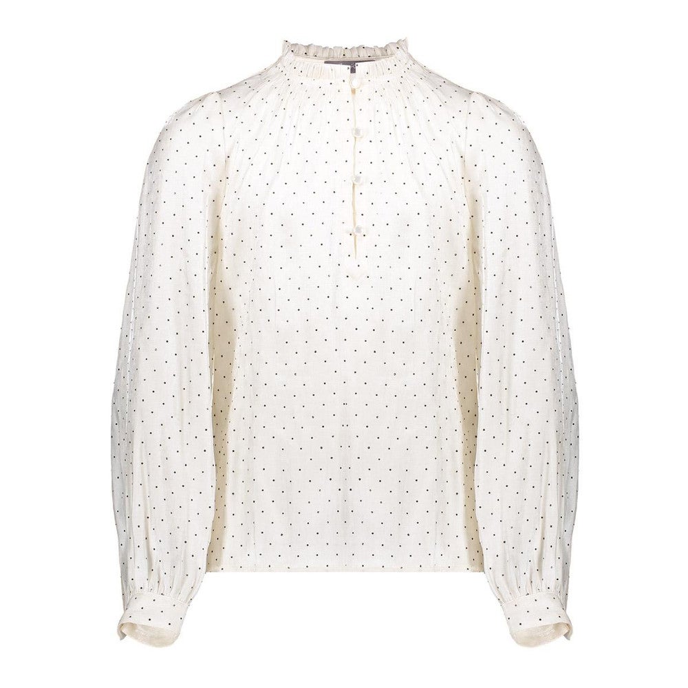 Blouse shiny dots Off White Blouse shiny dots Off White