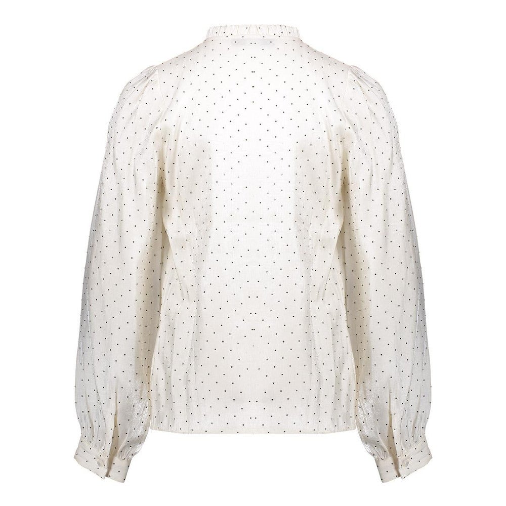 Blouse shiny dots Off White Blouse shiny dots Off White