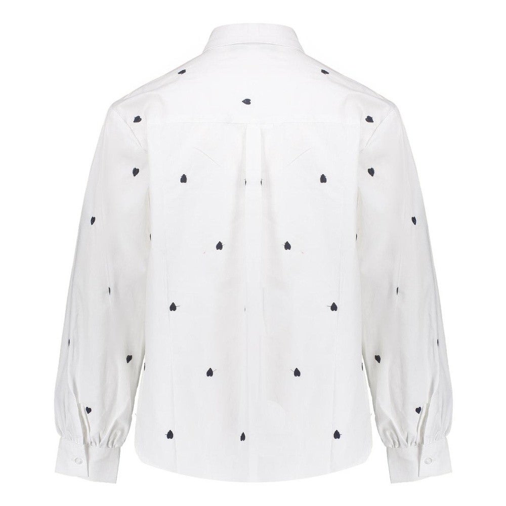 Blouse hearts Wit 1 Blouse hearts Wit 1