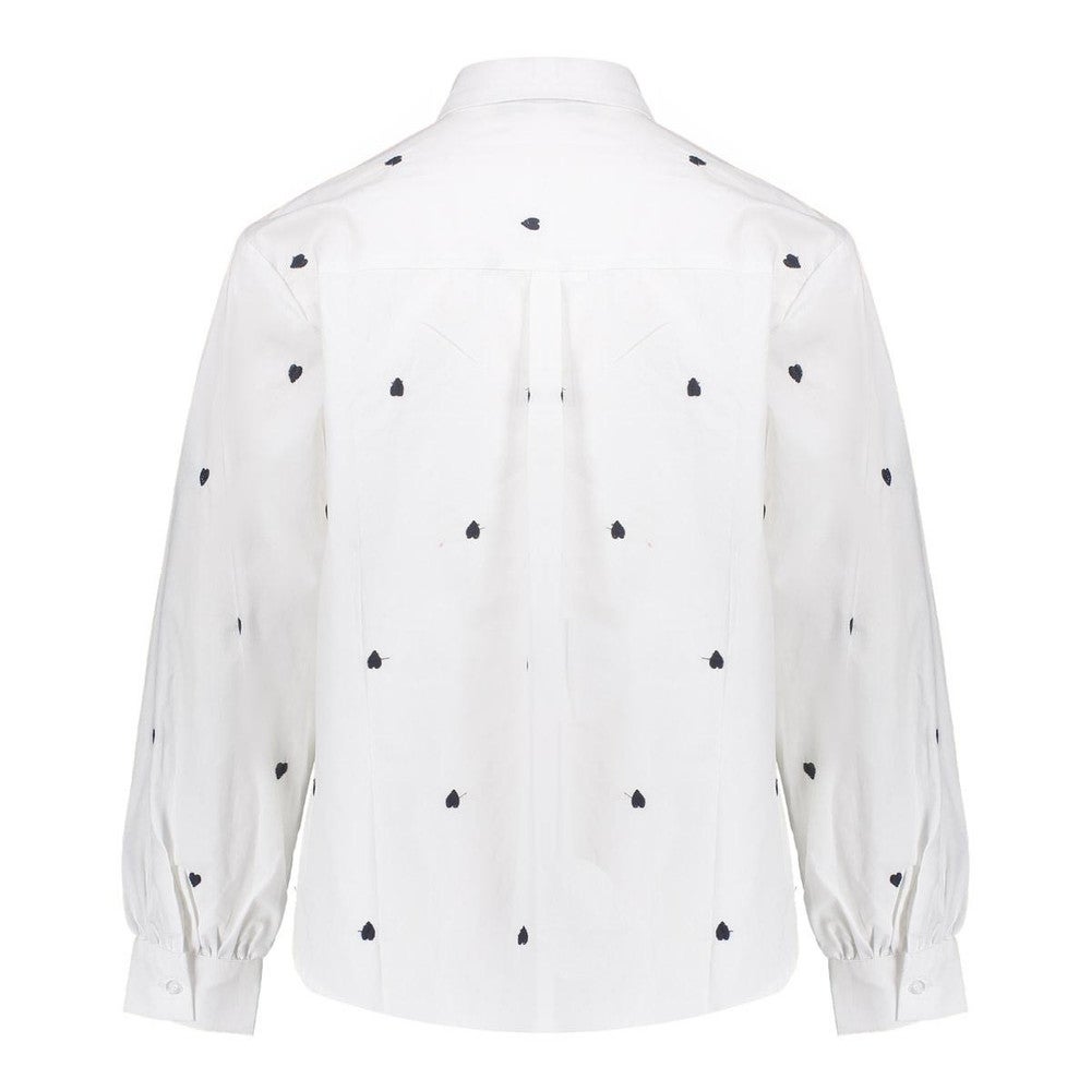 Blouse hearts Wit 1 Blouse hearts Wit 1