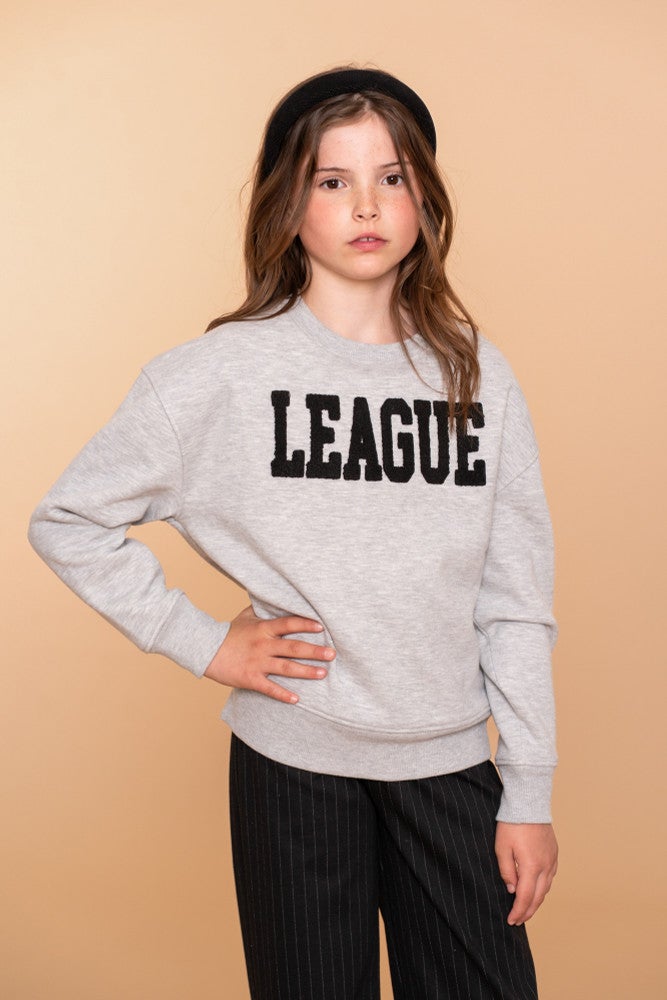 Sweater league Grijs Sweater league Grijs