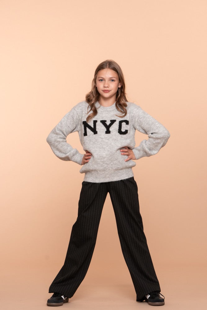 Pullover NYC Grijs Pullover NYC Grijs