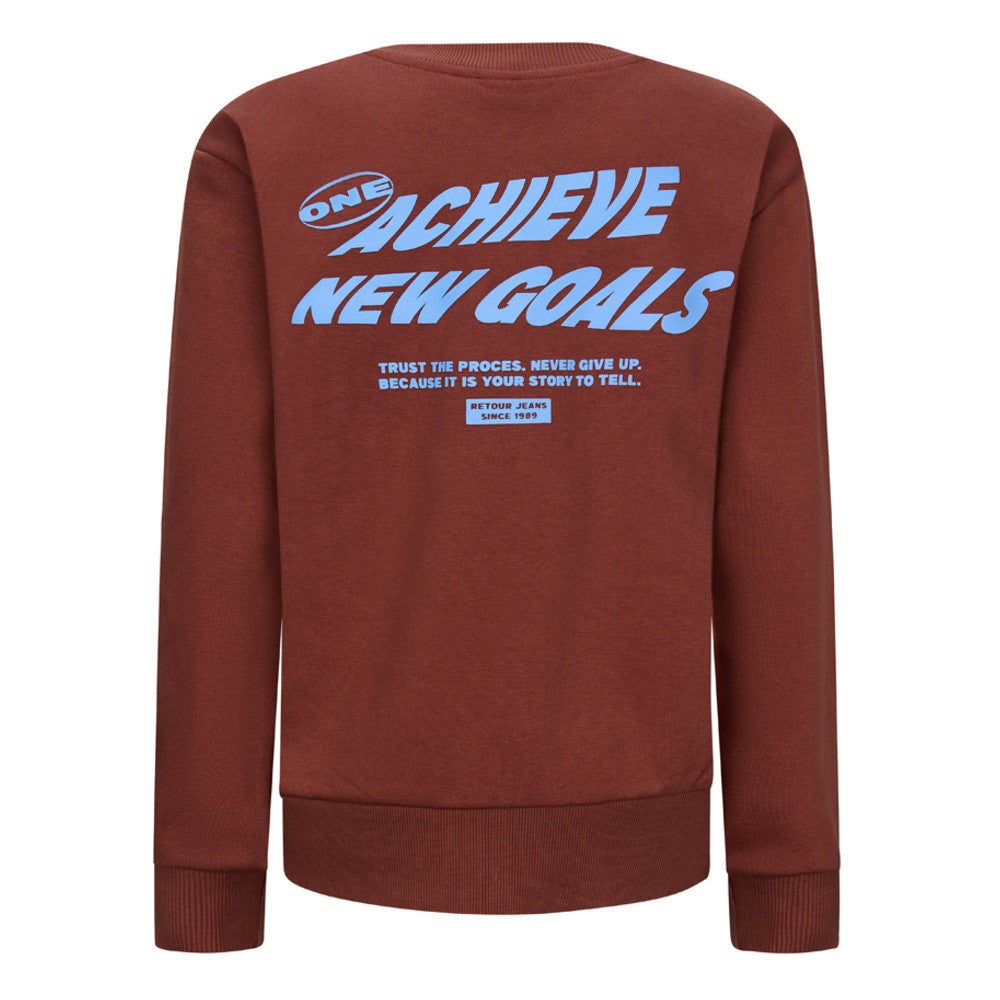 Kelto Crewneck Sweater Backprint Bordeaux Kelto Crewneck Sweater Backprint Bordeaux