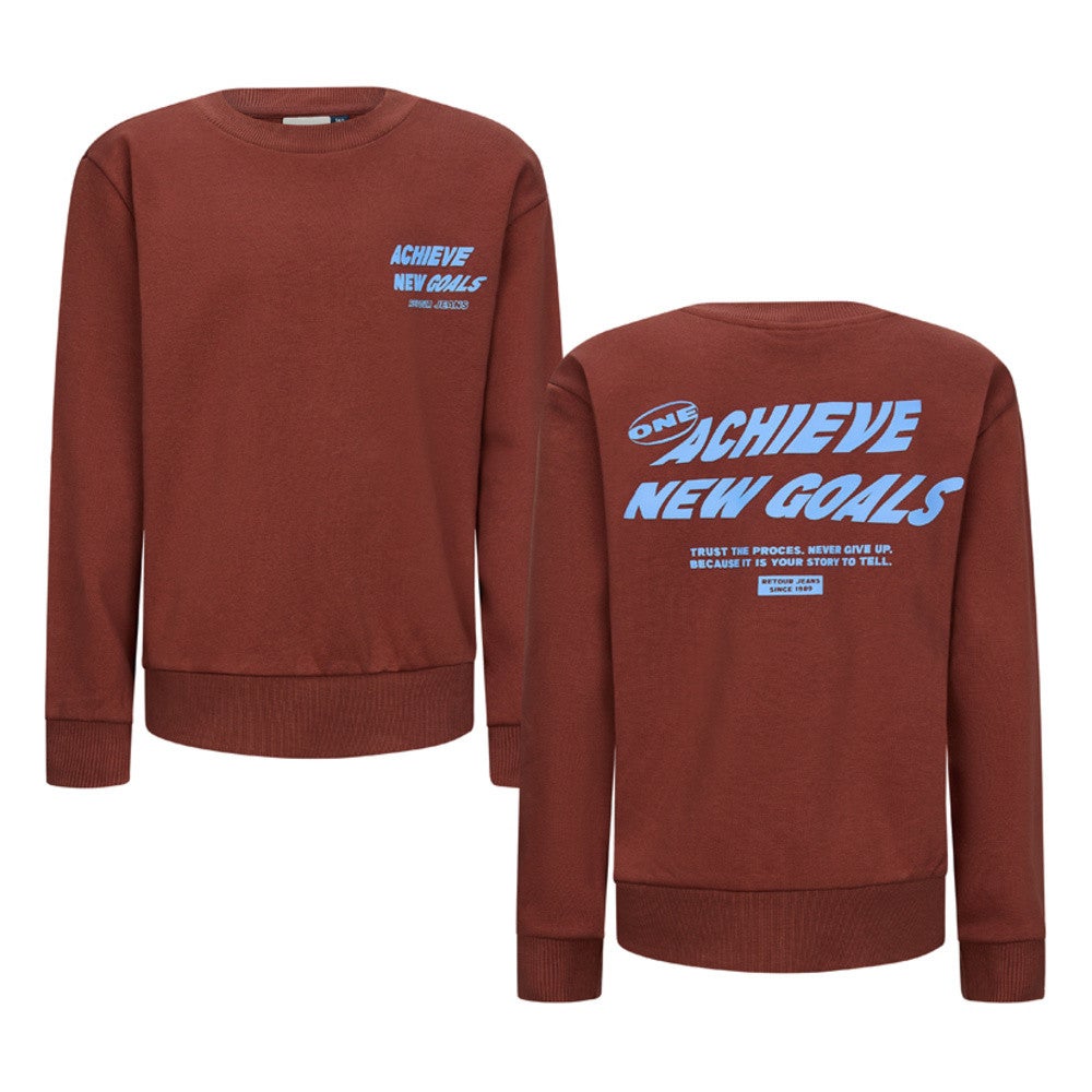 Kelto Crewneck Sweater Backprint Bordeaux Kelto Crewneck Sweater Backprint Bordeaux