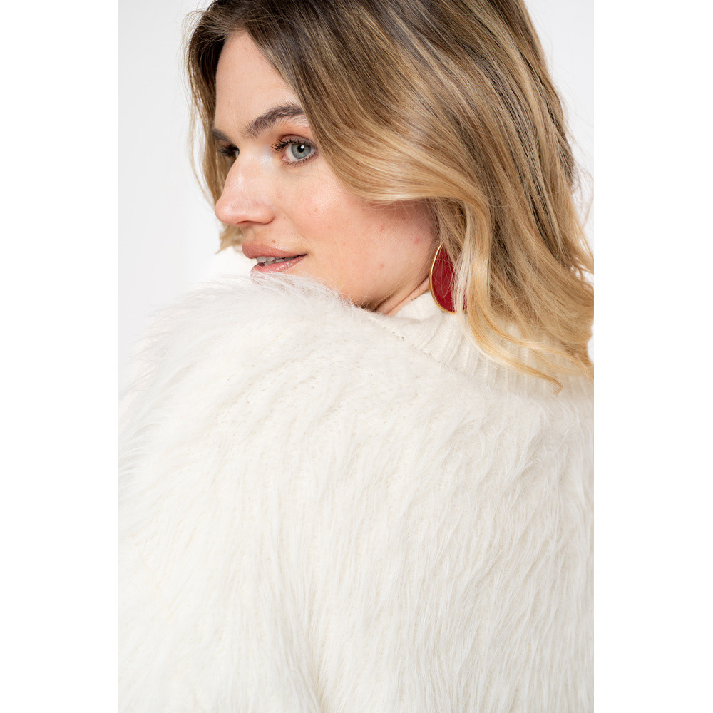 Cardigan furry Off White Cardigan furry Off White