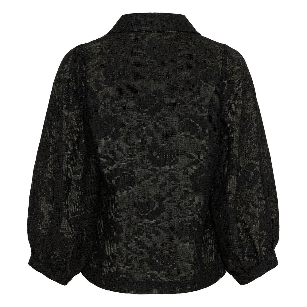 KBBrynja Frosty Blouse Zwart 1 KBBrynja Frosty Blouse Zwart 1