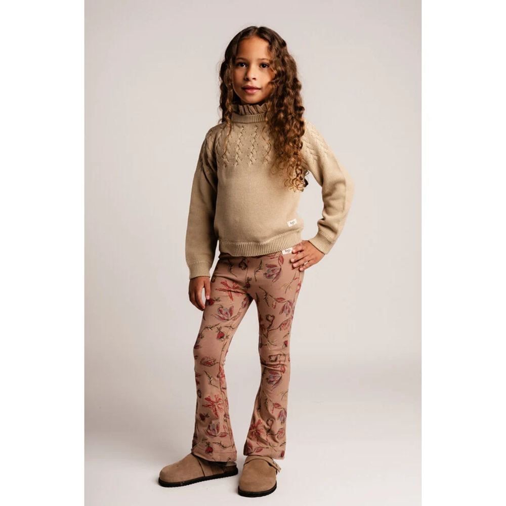 Preda Flaired Pants Roze Preda Flaired Pants Roze