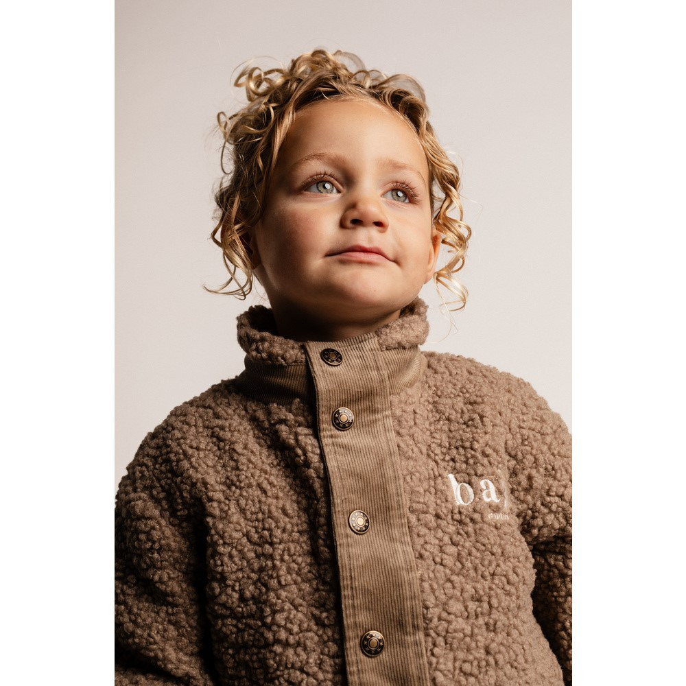 Rances Teddy Cardigan Bruin 1 Rances Teddy Cardigan Bruin 1