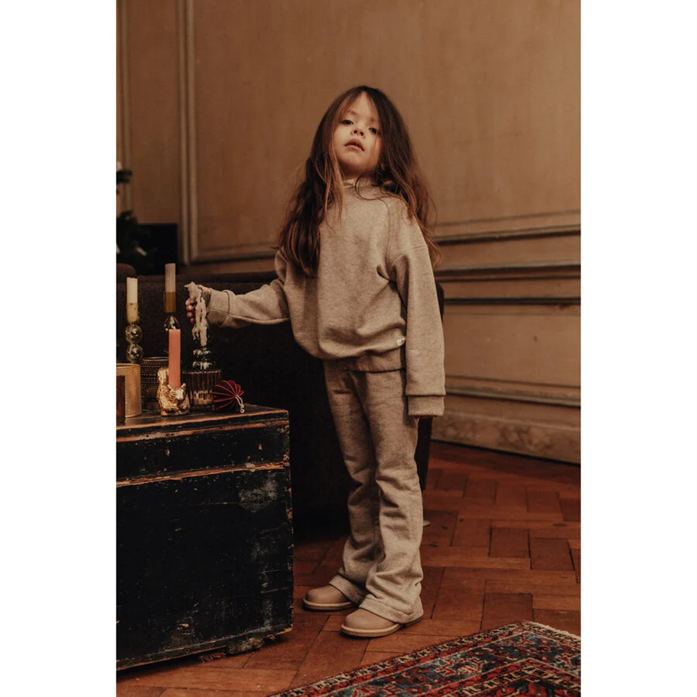 Noville Sweater Collar Zand Noville Sweater Collar Zand