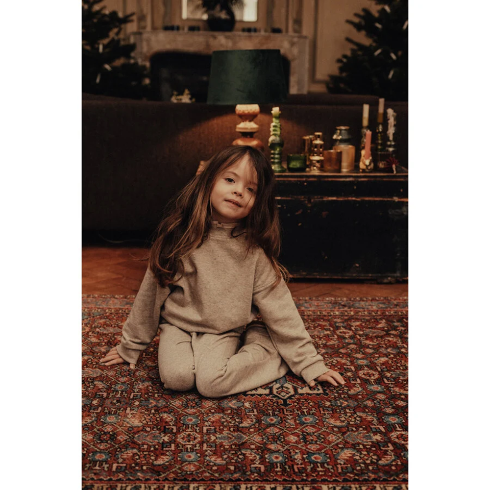 Noville Sweater Collar Zand Noville Sweater Collar Zand