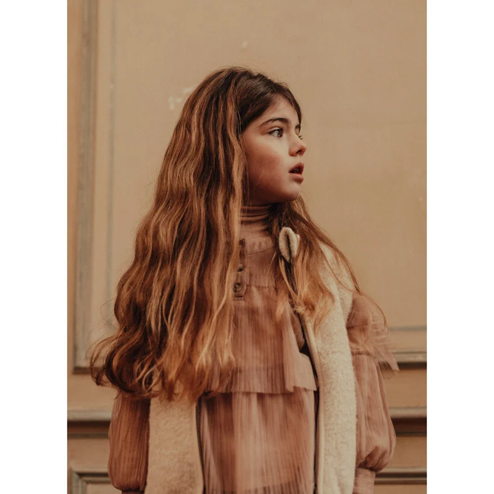 Meyrin Blouse Tule Zand Meyrin Blouse Tule Zand