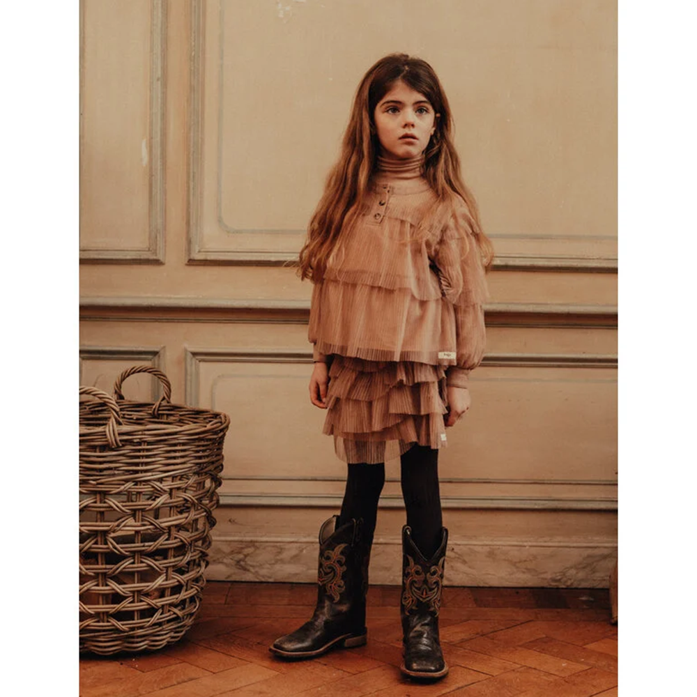 Meyrin Blouse Tule Zand Meyrin Blouse Tule Zand